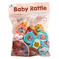3PCS Rattle Suction Baby Toys Set Fun